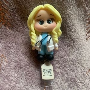 Nurse badge reel